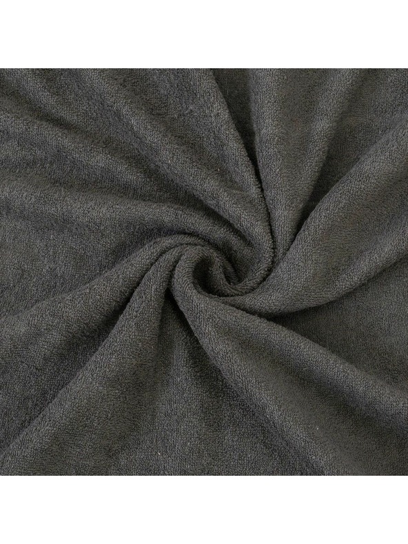 Kvalitex Froté prestieradlo 140x200cm tmavosivé Kvalitex