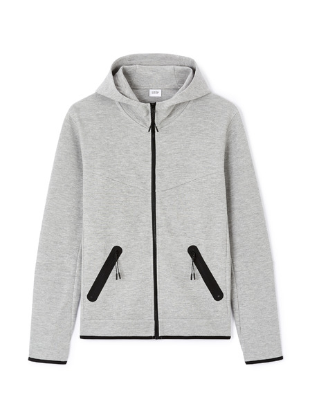 Celio Mikina Jenewyoke na zips s kapucňou Celio