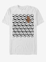 ZOOT.Fan Biele unisex tričko Star Wars Čo tam robí Chewie