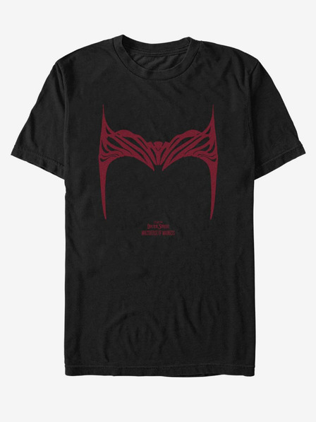 ZOOT.Fan Čierne unisex tričko Marvel Wanda Helm