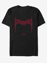 ZOOT.Fan Čierne unisex tričko Marvel Wanda Helm
