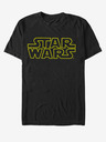 ZOOT.Fan Čierne unisex tričko Star Wars Simplified
