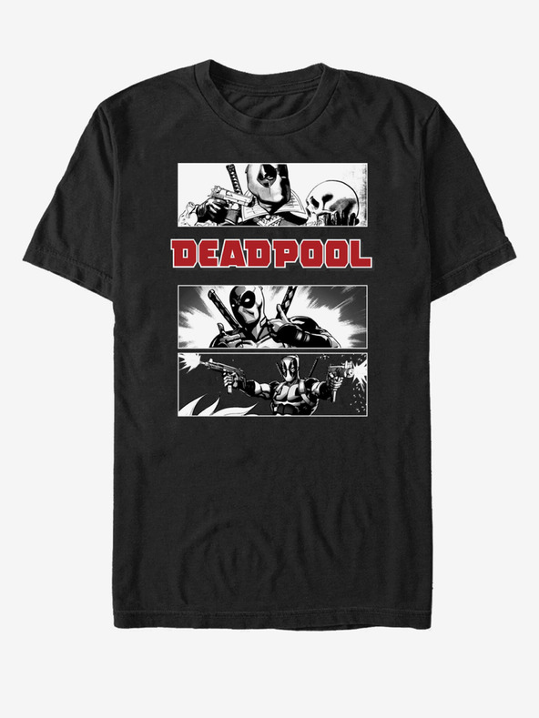 ZOOT.Fan Čierne unisex tričko Marvel Mŕtvy básnik