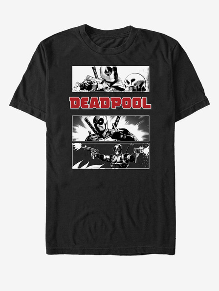 ZOOT.Fan Čierne unisex tričko Marvel Mŕtvy básnik