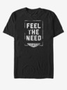 ZOOT.Fan Čierne Paramount Feel The Need Unisex tričko