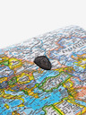 Heys Sada troch vzorkovaných cestovných kufrikov v modrej farbe Heys Journey 3G S,M,L Blue Map