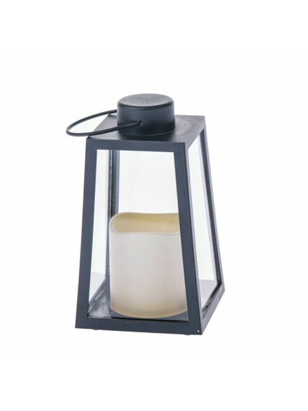 Casa de Engel Plastový lampáš s LED sviečkou, 0/12