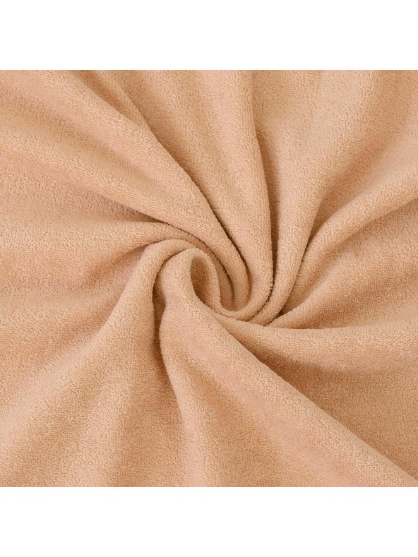 Kvalitex Froté prestieradlo 100x200cm svetlo béžové Kvalitex