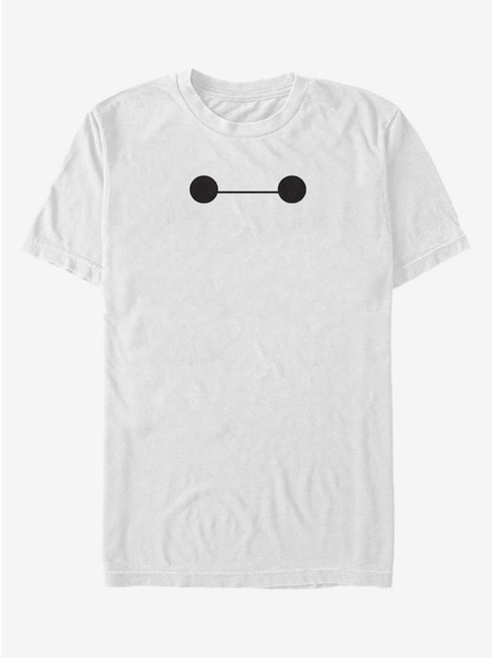 ZOOT.Fan Biele pánske tričko Disney Baymax Face
