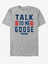 ZOOT.Fan Paramount Goose Talk Stack šedé unisex tričko