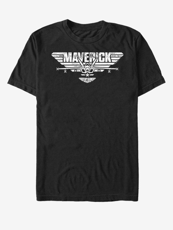 ZOOT.Fan Čierne unisex tričko Paramount White Maverick