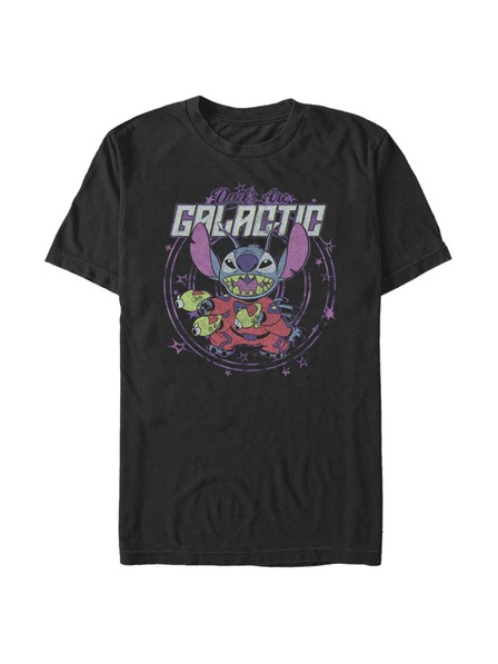 ZOOT.Fan Čierne pánske tričko Disney Spaced Dads