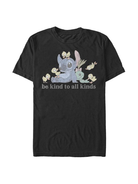 ZOOT.Fan Čierne pánske tričko Disney Kind To All Kinds