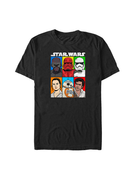 ZOOT.Fan Čierne pánske tričko Star Wars Friend of Foe