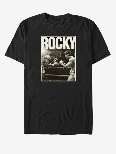 ZOOT.Fan Čierne unisex tričko ZOOT.Fan Rockey Close Boxing