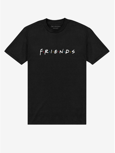 ZOOT.Fan Čierne tričko Friends Friends Logo