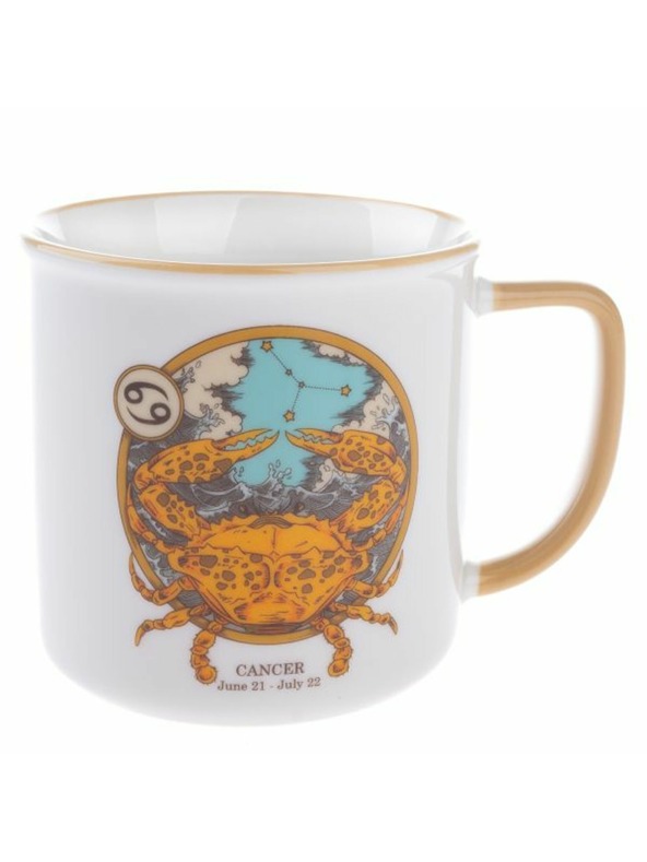 Casa de Engel Porcelánový hrnček, Zverokruh - Rak, 460ml, 6/36