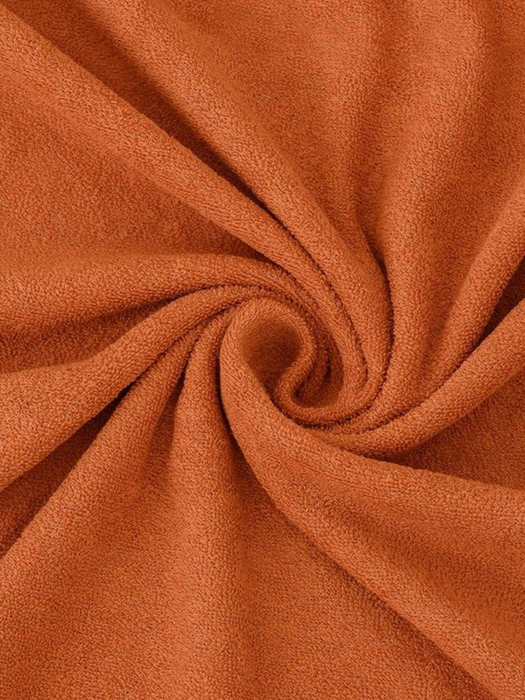 Kvalitex Froté prestieradlo 160x200cm hnedé