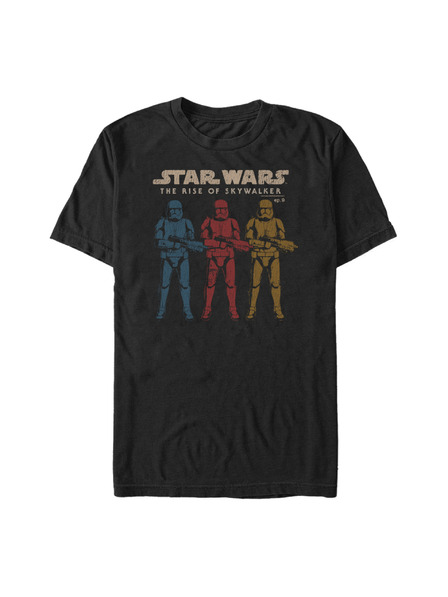 ZOOT.Fan Čierne pánske tričko Star Wars Color Guards
