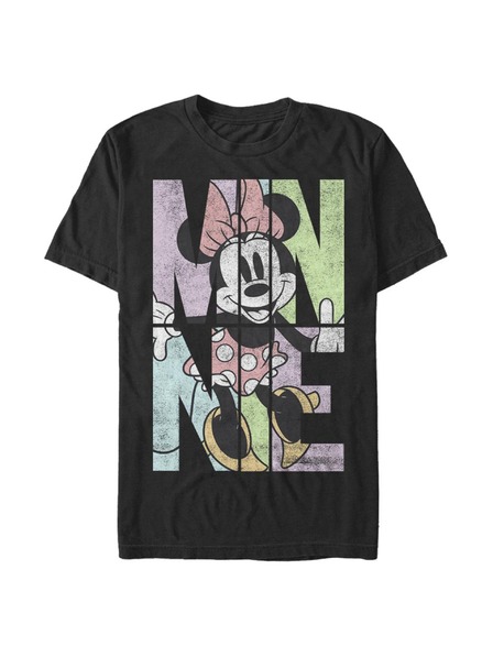 ZOOT.Fan Black Men's T-Shirt Disney MINNIE NAME FILL