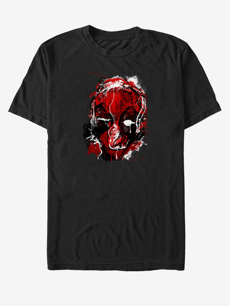 ZOOT.Fan Čierne unisex tričko Marvel Deadpool Drippy