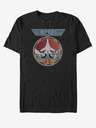 ZOOT.Fan Čierne unisex tričko Paramount Top Jet