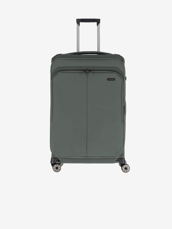 Travelite Zelený cestovný kufor Travelite Priima L