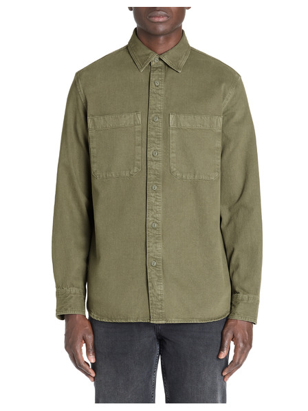 Celio Khaki pánske tričko Celio Lanime
