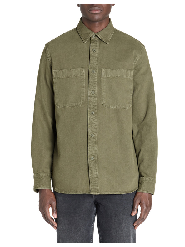 Celio Khaki pánske tričko Celio Lanime