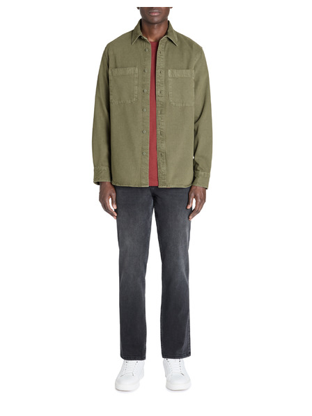 Celio Khaki pánske tričko Celio Lanime