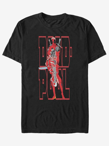 ZOOT.Fan Čierne unisex tričko ZOOT.Fan Marvel Deadpool Issues