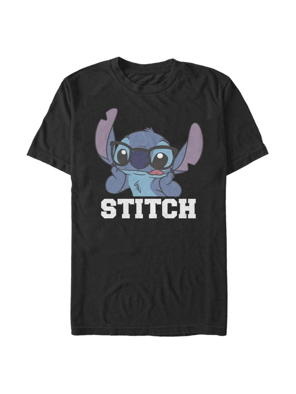 ZOOT.Fan Black Men's T-Shirt Disney STITCH