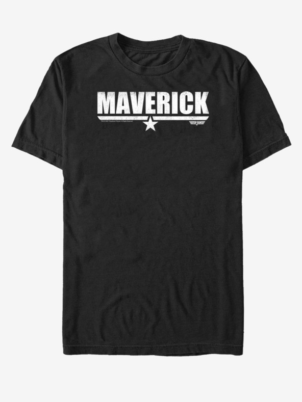 ZOOT.Fan Čierne unisex tričko Paramount Maverick
