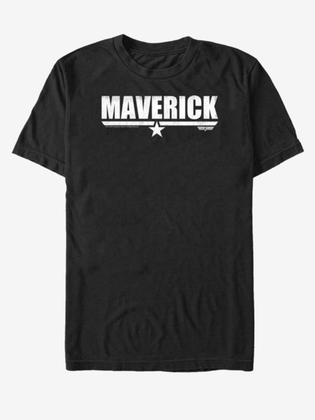 ZOOT.Fan Čierne unisex tričko Paramount Maverick