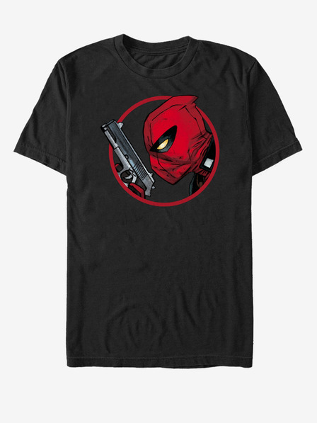ZOOT.Fan Čierne unisex tričko Marvel Dead Crest