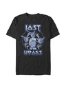 ZOOT.Fan Čierne pánske tričko Disney Lost Kristoff Band Tee