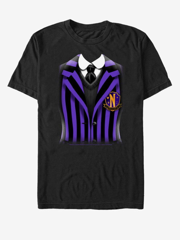 ZOOT.Fan Čierne unisex tričko MGM Nevermore Uniform