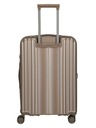 Travelite Cestovný kufor Travelite Paros 4w M Cappuccino
