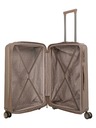 Travelite Cestovný kufor Travelite Paros 4w M Cappuccino