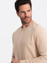 Ombre Clothing Pánska bavlnená mikina BASIC Ombre Clothing