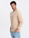 Ombre Clothing Pánska bavlnená mikina BASIC Ombre Clothing