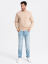 Ombre Clothing Pánska bavlnená mikina BASIC Ombre Clothing