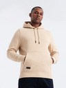 Ombre Clothing Pánska bavlnená klokania mikina BASIC s kapucňou Ombre Clothing