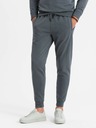 Ombre Clothing Pánska bavlnená mikinová súprava BASIC grafitová Ombre Clothing