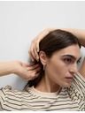 Marks & Spencer Prúžkované tričko hranatého strihu z čistej bavlny Marks & Spencer béžová