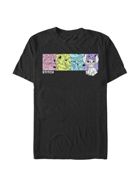 ZOOT.Fan Čierne pánske tričko Disney Stitch Box