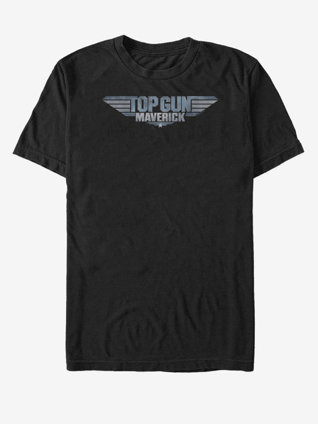ZOOT.Fan Čierne unisex tričko Paramount Mav Logo
