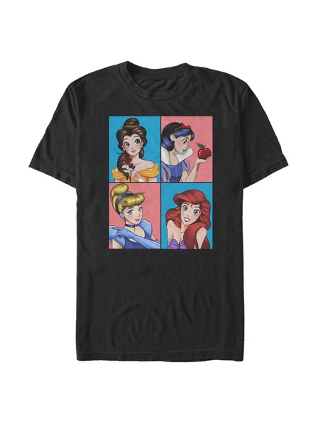 ZOOT.Fan Black Men's T-Shirt Disney Princesses