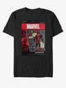 ZOOT.Fan Čierne unisex tričko Marvel DeadPool Toy Soldier