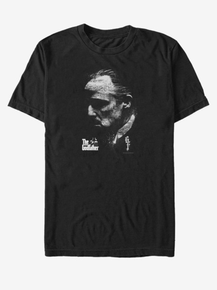 ZOOT.Fan Čierne unisex tričko Paramount Godfather City